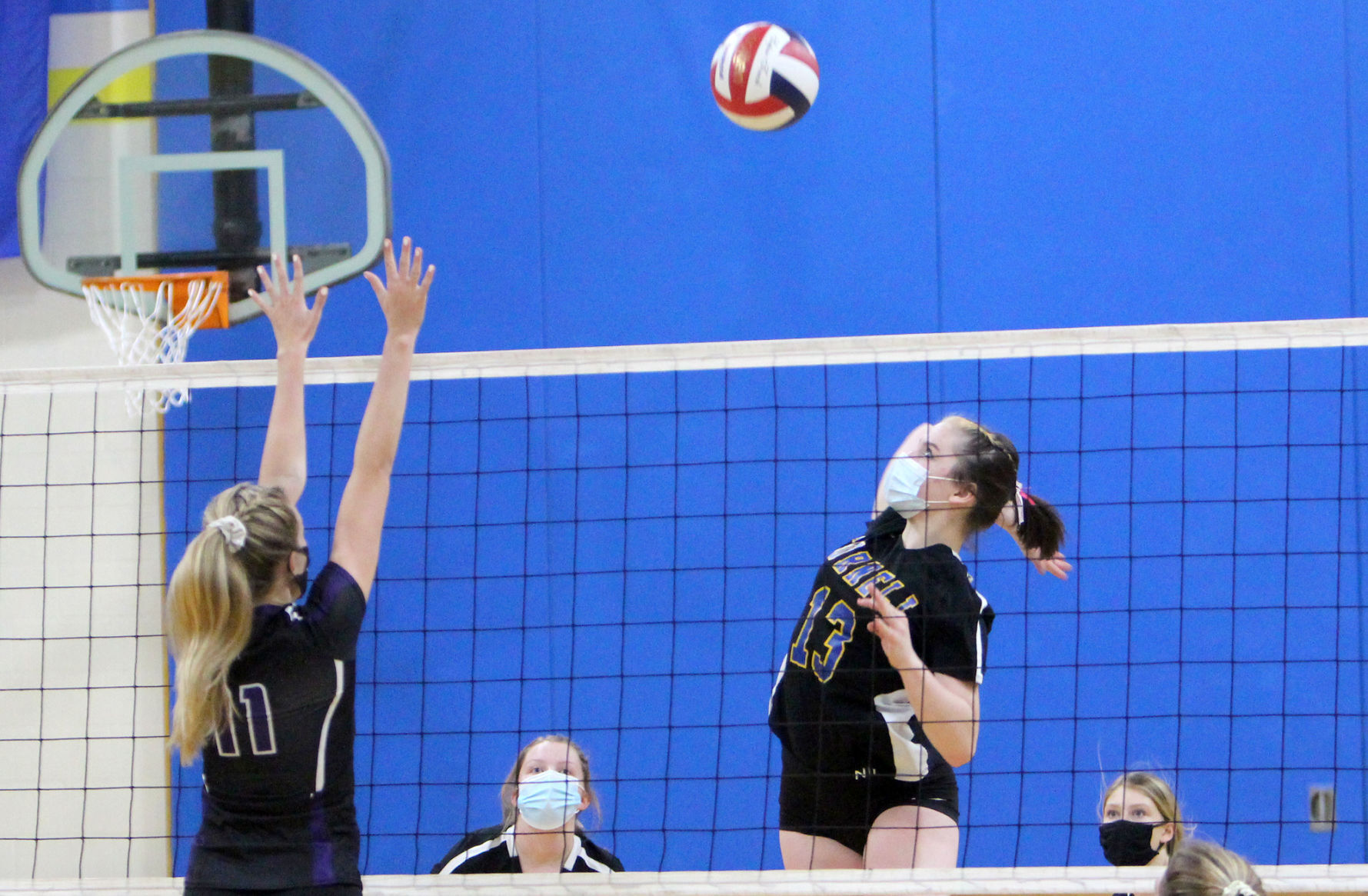 Lake Holcombe at Cornell volleyball 10-15-20